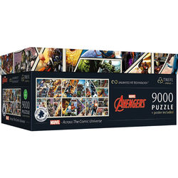 Trefl Marvel Across the Comic Universe Puzzle - 9000 Pieces 1 Thumbnail