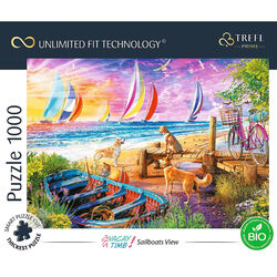 Trefl Sailboats View Puzzle Adults - 1000 Pieces 1 Thumbnail