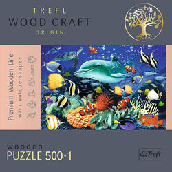 Trefl Sea Life Wooden Puzzle - 501 Pieces 1 Thumbnail