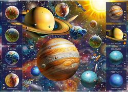 Trefl Spiral Solar System Puzzle Adults - 1040 Pieces 1 Thumbnail