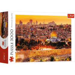 Trefl The Roofs of Jerusalem Puzzle - 3000 Pieces Thumbnail