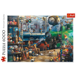 Trefl Train Station Puzzle - 6000 Pieces 1 Thumbnail