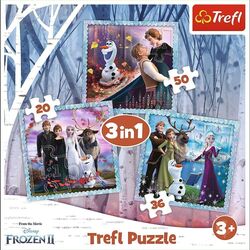 Trefl Disney Frozen 2 Magical Story Puzzle - 3in1 1 Thumbnail