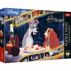 Trefl Disney Lady And The Tramp Puzzle - 1000 Pieces Thumbnail