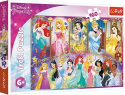 Trefl Disney Princess Portraits Puzzle Kids - 160 Pieces Thumbnail