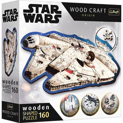 Trefl Millennium Falcon Wooden Puzzle - 160 Pieces Thumbnail