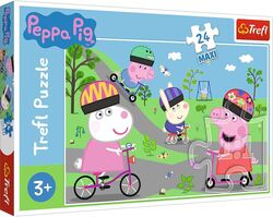 Trefl Peppa Pig Active Day Puzzle Kids - 24 Pieces Thumbnail