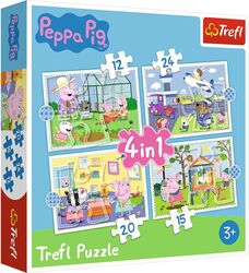 Trefl Peppa Pig Holiday Collection Puzzle Kids - Mixed Pieces Thumbnail