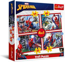 Trefl Spiderman Puzzle Kids - 4in1 Thumbnail