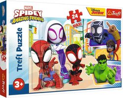 Trefl Spidey and his Friends Puzzle - 24 Pieces Thumbnail