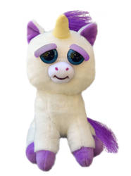 Feisty Pets Glenda Glitterpoop Unicorn Stuffed Animal Plush Soft Toy 1 Thumbnail