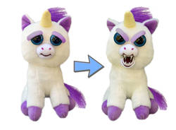 Feisty Pets Glenda Glitterpoop Unicorn Stuffed Animal Plush Soft Toy Thumbnail