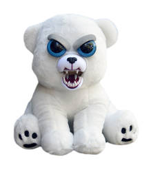 Feisty Pets Karl The Snarl Polar Stuffed Animal Plush Soft Toy 2 Thumbnail