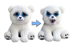 Feisty Pets Karl The Snarl Polar Stuffed Animal Plush Soft Toy Thumbnail