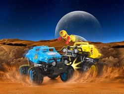 Toyrific Monster Smash Ups Rechargeable Remote Control RC Race Truck, Blue - Rhino 3 Thumbnail