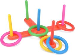 Toyrific Quoits Set Plastic Ring Toss Game Thumbnail