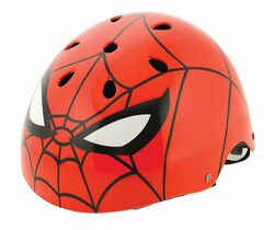 spiderman kids helmet