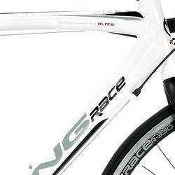 viking race bike white