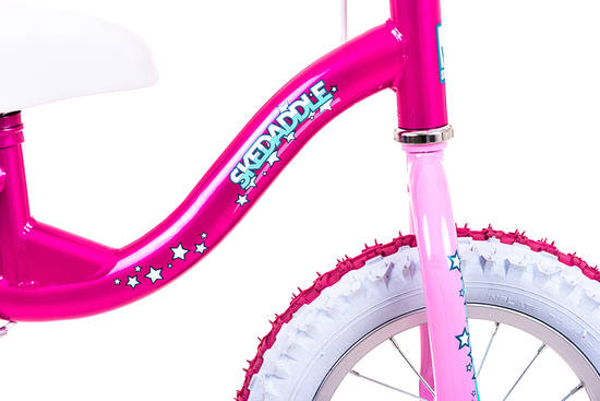 raleigh balance bike pink