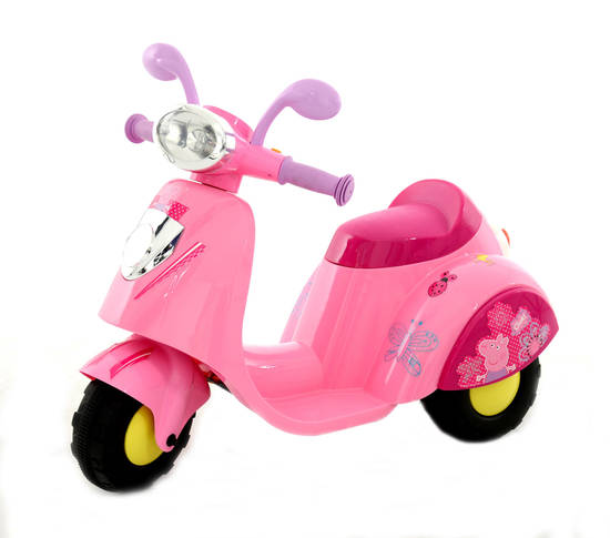 peppa pig 6v battery operated motorbike