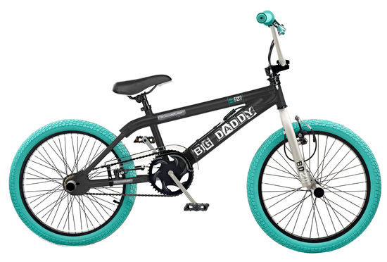 turquoise bmx bike