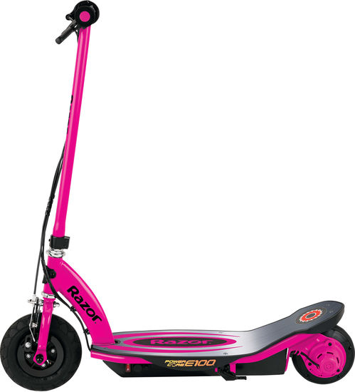 pink razor e100 electric scooter