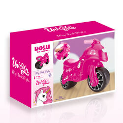 Dolu Unicorn My First Moto Kids Motor Ride On Toy - Pink 4 Thumbnail