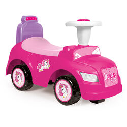 Dolu Unicorn Step Car 2-In-1 Kids Girls Ride On Toy - Pink Thumbnail