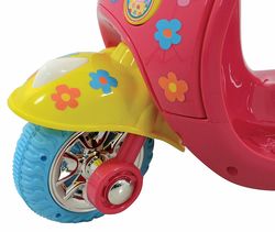 Peppa Pig Kids Girls Trike Ride On with Sounds and Lights, Pink - 6V 6 Thumbnail