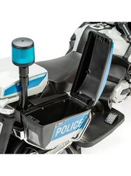Toyrific BMW Electric Police Bike Kids Ride On - White/Blue 4 Thumbnail