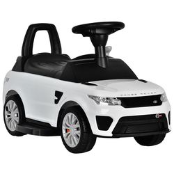 Toyrific Range Rover Kids Electric Ride On Car, White - 6 Volts Thumbnail