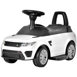 Toyrific Range Rover Kids Electric Ride On Car, White - 6 Volts 1 Thumbnail