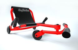 Ezy Roller Classic Kids Trike Go Kart, Steel Frame No Pedal - Neon Red Thumbnail