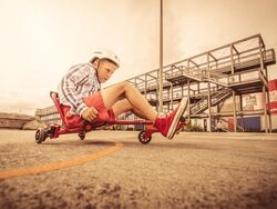 EzyRoller DRIFTER Ride On Trike Go Kart - Princess Pink 1 Thumbnail