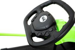 XN E-Go Kart 24v Kids Electric Go Kart Ride On - Black/Green 5 Thumbnail