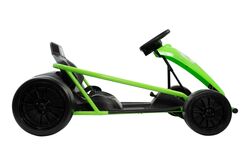 XN E-Go Kart 24v Kids Electric Go Kart Ride On - Black/Green 1 Thumbnail