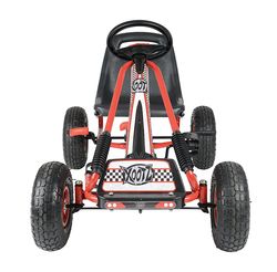 Xootz Kids Boys Go-Kart Ride On Racing Toy - Steel Frame 1 Thumbnail