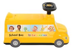 Cocomelon School Bus Ride On - Yellow 8 Thumbnail