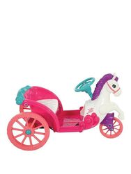 Disney Princess Dream Horse & Carriage 6v Battery Operated Kids Ride On 1 Thumbnail