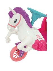 Disney Princess Dream Horse & Carriage 6v Battery Operated Kids Ride On 2 Thumbnail