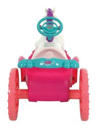 Disney Princess Dream Horse & Carriage 6v Battery Operated Kids Ride On 3 Thumbnail