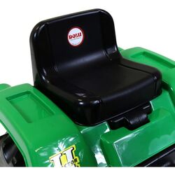Dolu Kids Tractor Pedal Operated Ride On Truck with Trailer, Green - 3 Years+ 2 Thumbnail