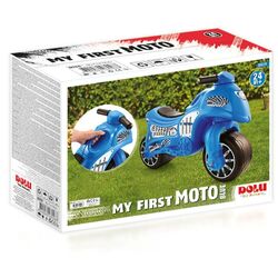 Dolu My first Moto Kids Toddler Ride On Motorbike - Blue 2 Thumbnail