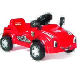 Dolu Toddler Kids Smart Car Pedal Operated Ride On Car, Red - 3 Years+ Thumbnail