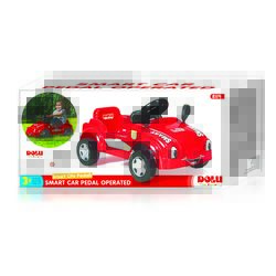 Dolu Toddler Kids Smart Car Pedal Operated Ride On Car, Red - 3 Years+ 3 Thumbnail
