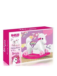 Dolu Unicorn Rocking Horse / Kids Ride On 2-In-1 1 Thumbnail