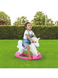 Dolu Unicorn Rocking Horse / Kids Ride On 2-In-1 5 Thumbnail