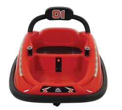 eMoTo 6V Battery Operated Bumper Car Ride On - Red 9 Thumbnail