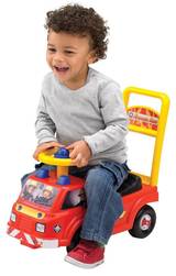 Fireman Sam Toddlers Jupiter Ride-On Car 1 Thumbnail