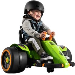 Huffy® Green Machine 360 6v Kids Electric Ride On - Lime/Orange 5 Thumbnail